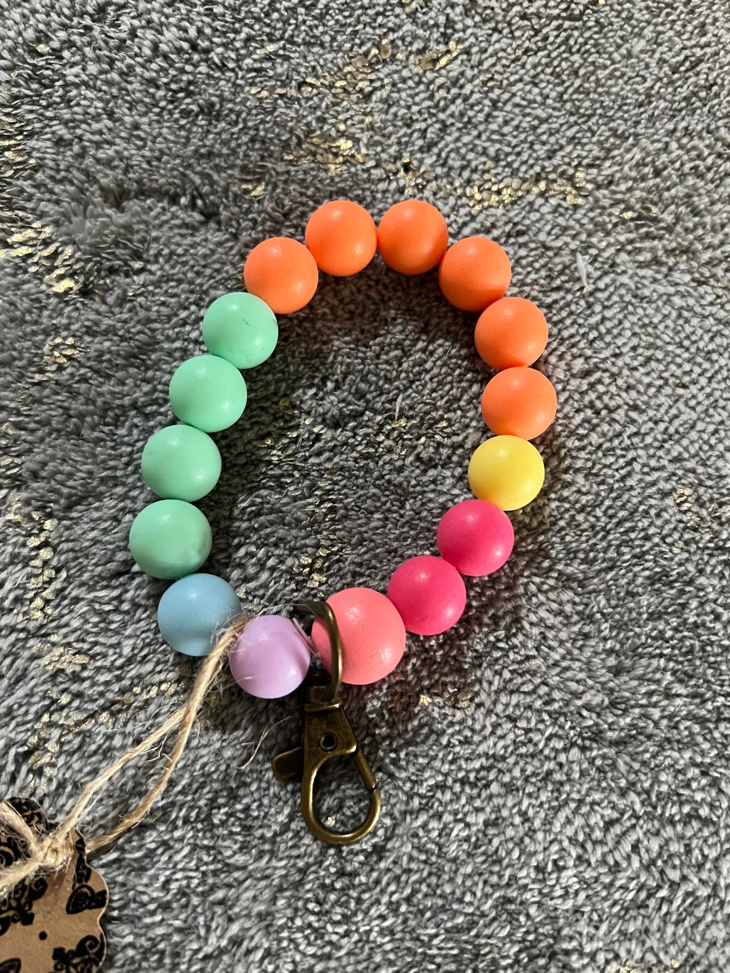 Rainbow Wristlet
