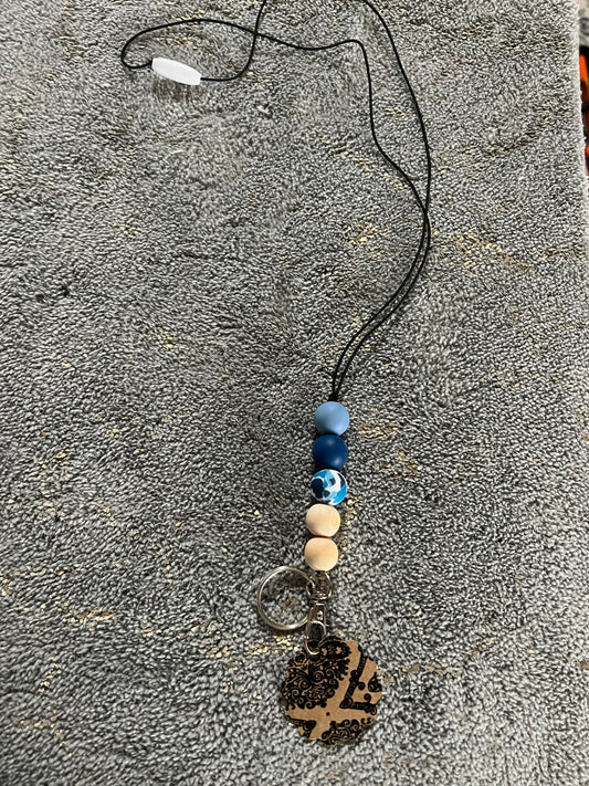 Blue Lanyard