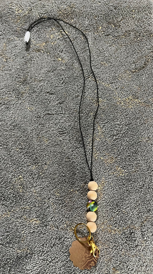 Peacock Lanyard